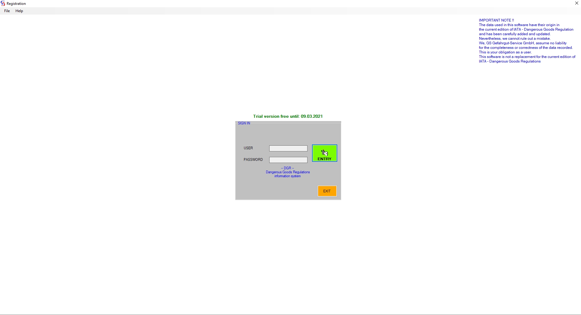Testversion